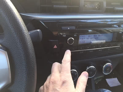 When you can't turn the radio off...